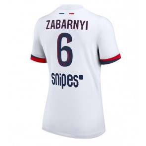 Lacne Ženy Futbalové dres Paris Saint-Germain Illia Zabarnyi #6 2025-26 Krátky Rukáv - Preč Lacne Ženy Futbalové dres Paris Saint-Germain Illia Zabarnyi #6 2025-26 Krátky Rukáv - Preč